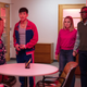 Jameela Jamil, Manny Jacinto, Kristen Bell, William Jackson Harper